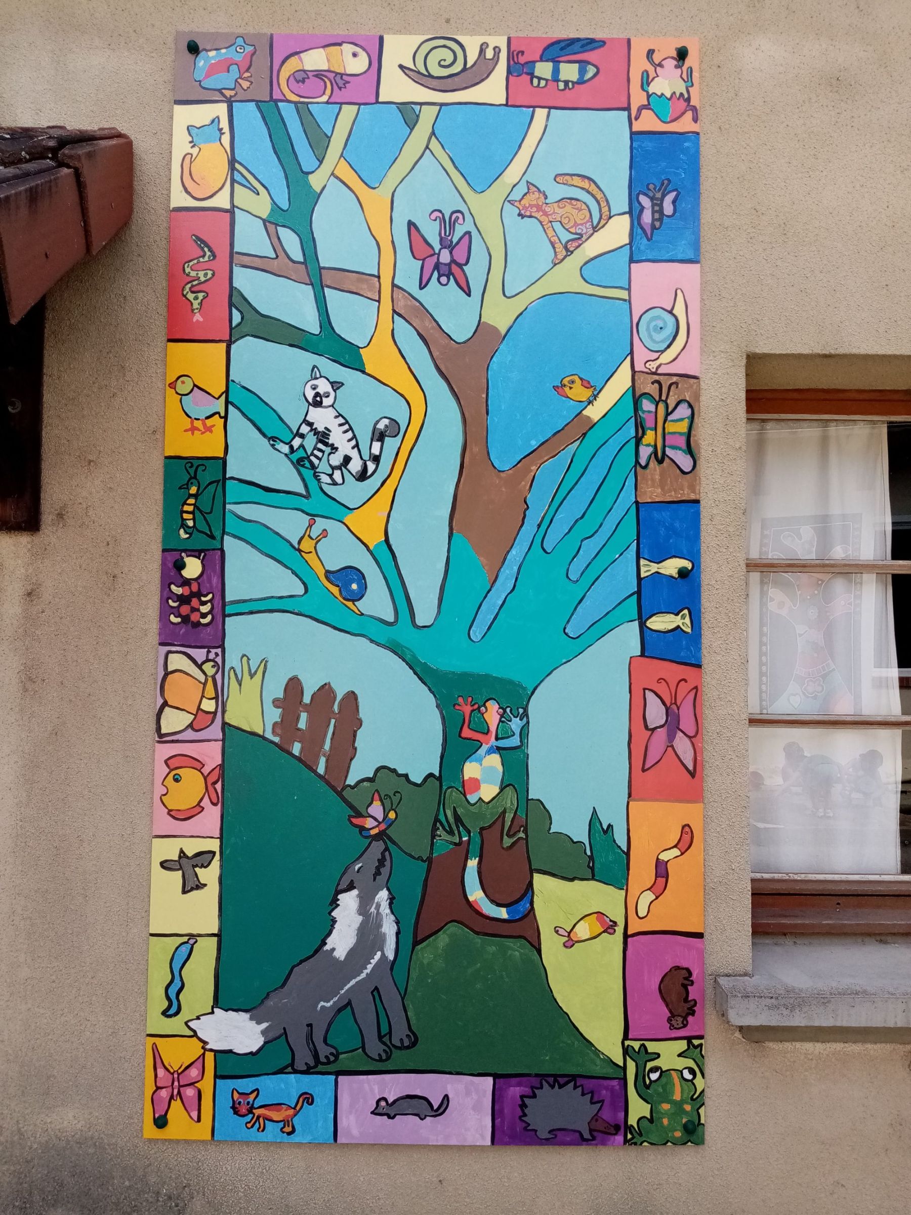 fresque école publique